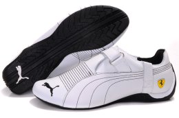 Puma Ferrari Trionfo Shoes White/Black