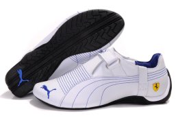 Puma Ferrari Trionfo Shoes White/Blue
