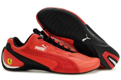 Women\'s Puma Fluxion GT Shoes Red/Black