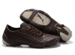 Puma Football Trainers Brown