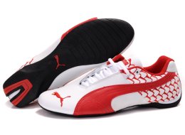 Puma Future Cat Argyle Shoes White/Red