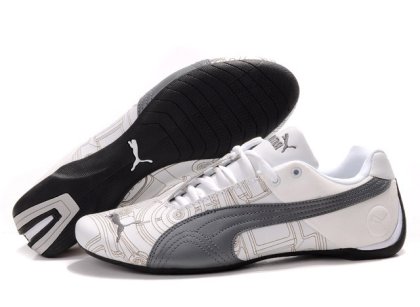 Puma Future Cat Ferrari Sneakers White/Tan/Silver