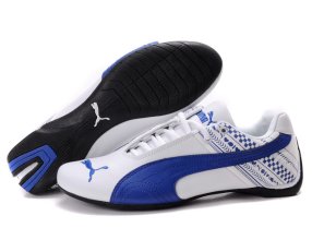 Men's Puma Future Cat GT Shoes White/Blue
