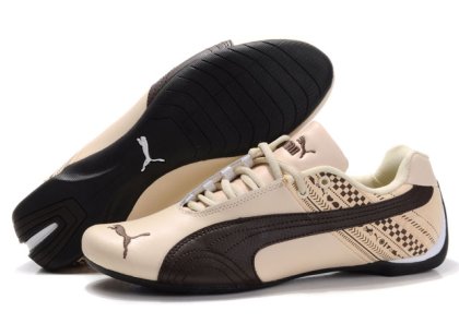 Men\'s Puma Future Cat GT Shoes Beige/Brown