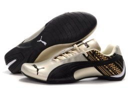Puma Future Cat GT Shoes Silver/Black/Gold