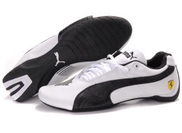 Men's Puma Future Cat II Lux White/Black