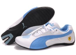 Puma Future Cat II Lux White/Blue