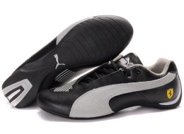 Men's Puma Future Cat II Lux Black/Grey