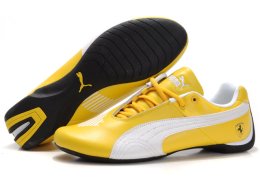 Men's Puma Future Cat II Lux Yellow/White