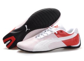 Men's Puma Future Cat Remix Shoes White/Red