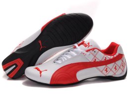 Puma Future Cat Shoes White/Red