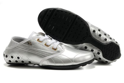 Puma H-Moc Shoes Silver/Black