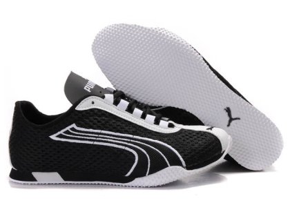 Puma H-Street Rising Plus Shoes Black/White 01