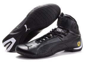 Men's Puma High Tops Shoes Black