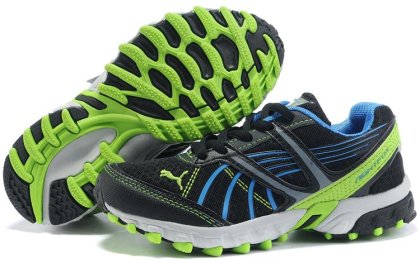 Puma Kids Cell Summanus Jr Sneaker Orange Black