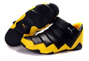Men's Puma Lazy Insect High Shoes Black/Yellow