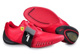 Men's Puma Leather Ferrari Shoes Red