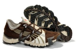 Men's Puma Mesh Running Shoes Brown/Beige