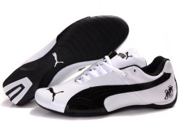 Puma Michael Schumacher Shoes White/Black