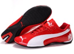 Puma Michael Schumacher Shoes Red/White