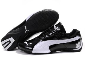 Puma Michael Schumacher Shoes Black/White