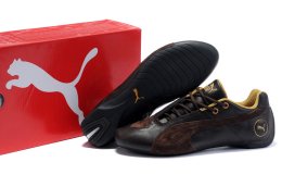 Men's Puma Nappa Leather Shoes Brown