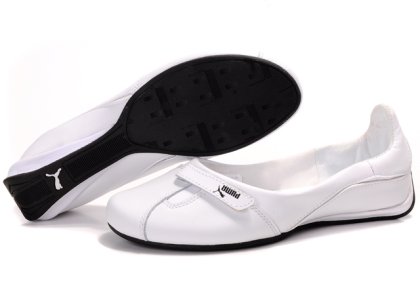 Puma Saba Ballet Gloss Shoes White/Black
