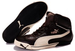 Men's Puma Schumacher Racing Shoes Brown/Gold/Silver
