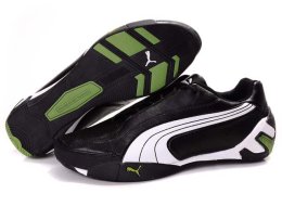 Puma SF Fluxion II Shoes Black/White/Green