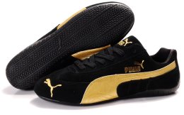 Puma Speed Cat SD Shoes Black/Gold