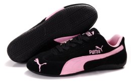 Women's Puma Speed Cat SD Shoes Black/Pink