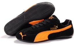 Women's Puma Speed Cat SD Shoes Black/Orange