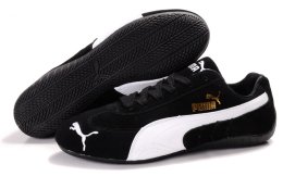 Women's Puma Speed Cat SD Shoes Black/White
