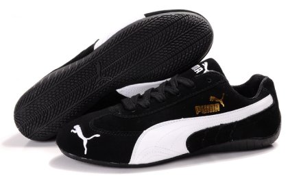 Men\'s Puma Speed Cat SD Shoes Black/White