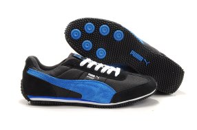 Puma Vogue Usain Bolt Running Shoes Black/Blue Puma Vogue Usain Bolt Running Shoes Black/Blue
