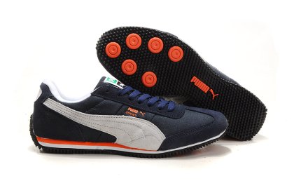 Puma Vogue Usain Bolt Running Shoes Black/Beige/Orange