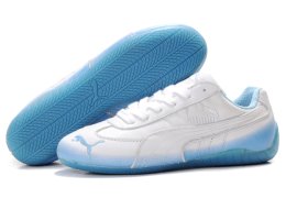 Women's Puma Voltaic Shoes White/Blue