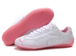 Women's Puma Voltaic Shoes White/Pink