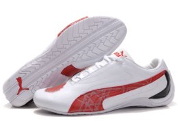 Puma Water Cube Shoes White/Red/Grey