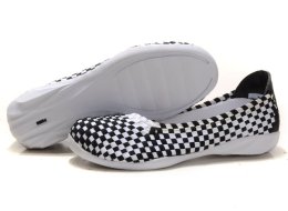 Puma Woven Ballet Flats Black/White
