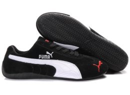 Women's Puma Speed Cat SD Trainers Black/White 01