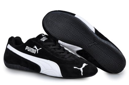 Women\'s Puma Speed Cat SD Trainers Black/White 02