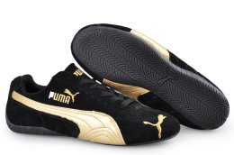 Women's Puma Speed Cat SD Trainers Black/Gold