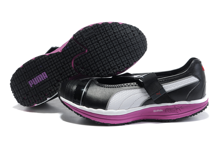 BodyTrain Mary Jane Women's Toning Shoes Black/Plumpurple