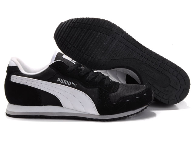 Men's Puma Cabana Racer II LX Black/White