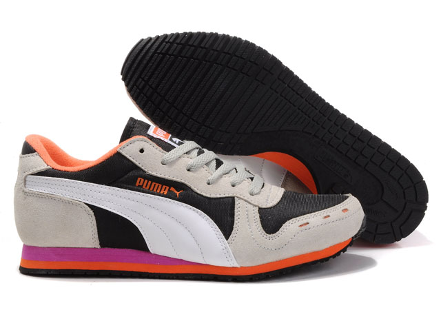 Men's Puma Cabana Racer II LX Tan/Orange/White