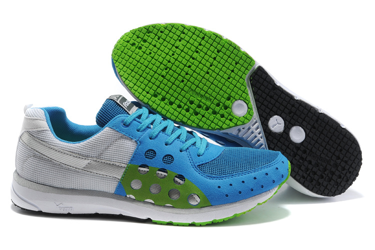 Faas 300 Running Shoes Grey/Blue/Green