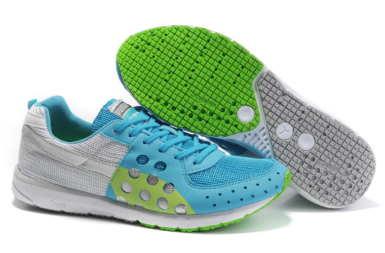 Faas 300 Running Shoes Grey/Lightblue/Green 02