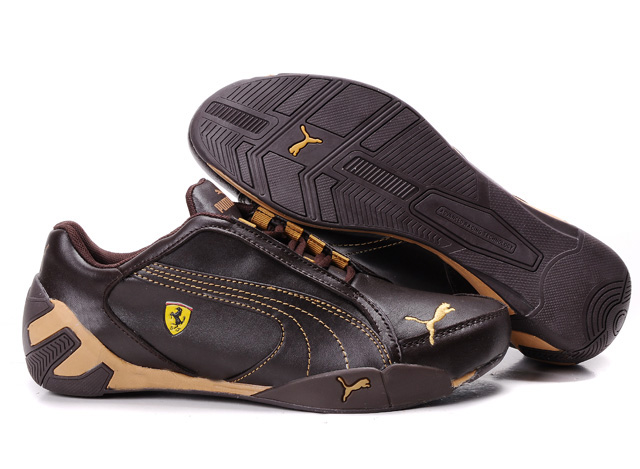 Puma Ferrari Scuderia GT Shoes Brown/Sandybrown