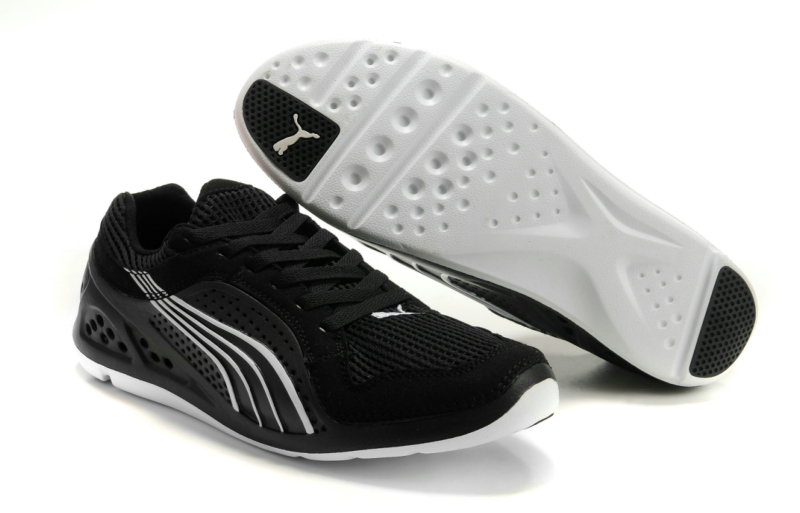 Puma Black And Purple Running Shoes Puma Black And Purple Running Shoes